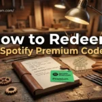 how to redeem a spotify premium code