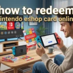 how to redeem nintendo eshop card online