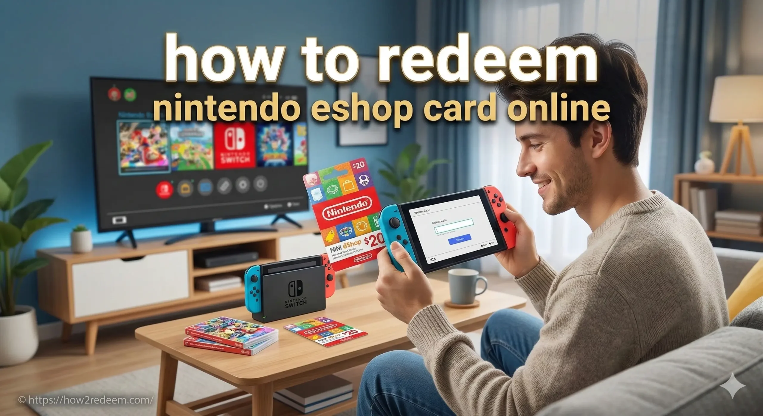 How to Redeem Nintendo eShop Card Online?